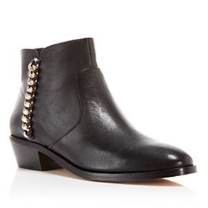 COACH Corine Soft Mill Leather Chain Designer Boots size 6B